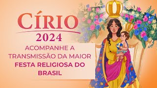 Círio 2024 assista à cobertura da maior festa religiosa do Brasil direto de Belém círiodenazare [upl. by Nnayelsel]