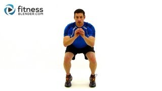 30 Minute Ski Conditioning Workout  Fitness Blender Strength and Cardio Training [upl. by Proud383]