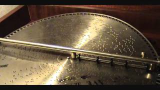 quotAVE MARIAquot Played On 1905 MIRA 18 12 Inch Concert Grand Console Music Box [upl. by Ekez]