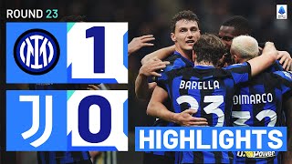 INTERJUVENTUS 10  HIGHLIGHTS  Inter extend their lead at the top with huge win  Serie A 202324 [upl. by Hirsh408]