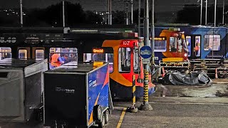 Stagecoach Sheffield SuperTram 102 Coming Out From The Shed [upl. by Cornel]