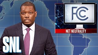 Weekend Update on the FCC Repealing Net Neutrality  SNL [upl. by Luann]