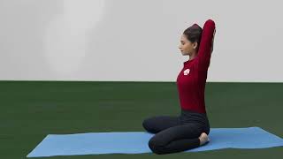 UTTANA MANDUKASANA  HINDI [upl. by Adlin]