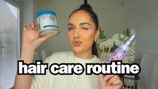 MY HAIR CARE ROUTINE  TIPS FOR LONG HEALTHY HAIR  HOW TO GROW YOUR HAIR [upl. by Bekha]