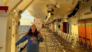 HOLLAND AMERICA ALASKA CRUISE DAY 2 A Day At Sea With Recreation Board Games And Fancy Night [upl. by Keifer]