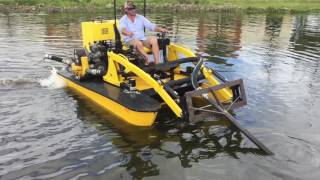 Weedoo Dredge Boat [upl. by Martres]