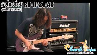 Review Schecter Japan SDII24AS [upl. by Anaed]