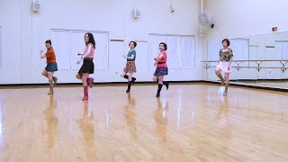 Breathe  Line Dance Dance amp Teach [upl. by Akinod]