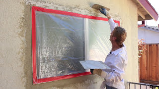 How to apply or install stucco [upl. by Roque]