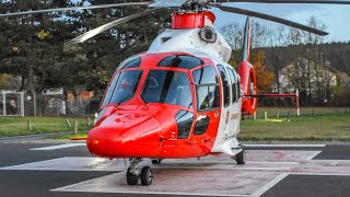 Johanniter Luftrettung Ec155 B1 DHFLG Landing [upl. by Evad629]