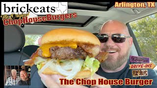 The Original Chop House Burger featured on Diners Driveins amp Dives Guy Fieri brickeats [upl. by Retsila]