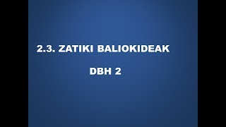 20203 Zatiki baliokideak [upl. by Aipotu471]