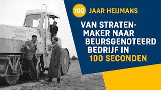 100 jaar Heijmans in 100 seconden [upl. by Ledniahs289]