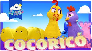 Galinha Carijó e o Galo Cocoricó🐓 Desenho Infantil e Música Animada  No Mundo Das Nuvens [upl. by Adnorehs417]