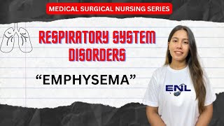 Emphysema  Medical Surgical Nursing  Respiratory System Disorders [upl. by Morgana505]