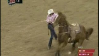 Tie Down Roping  2013 NFR Round 6 [upl. by Apostles]