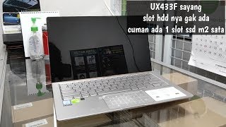 Bongkar asus zenbook ux433f [upl. by Yecac]