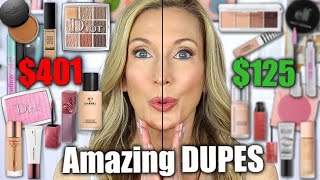 Full Face of DRUGSTORE Makeup DUPES With All Day Wear Test [upl. by Apul383]