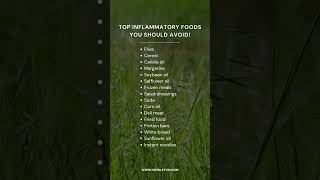 Common Inflammatory Foods You Eat Every Day [upl. by Tirza225]