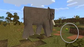 MINECRAFT PE FUI ATACADO POR UM ELEFANTE GIGANTE Jogos de Celular [upl. by Leigh242]