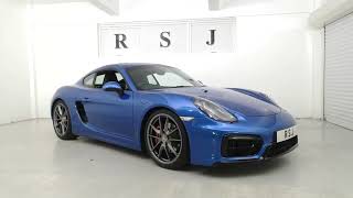 Porsche Cayman quotGTSquot 34 pdk [upl. by Churchill427]