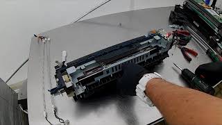 FUSER XEROX WorkCentre tutorial repairs [upl. by Terena]