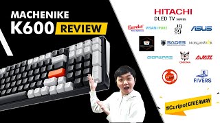 Machenike K600 96 100 keys Dual Mode Keyboard Review  10k Subs Giveaway Tagalog [upl. by Shaeffer]