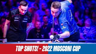 🔥 Top Shots  2022 Mosconi Cup [upl. by Akimahs]