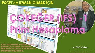 Excel ÇOKEĞER  IFS  1 Prim Hesaplama [upl. by Jezebel880]