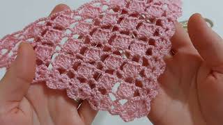 How to Crochet Triangle Shawl  Easy Crochet Knitting Shawl Pattern For Beginners  Crochet Shawl [upl. by Analiese]