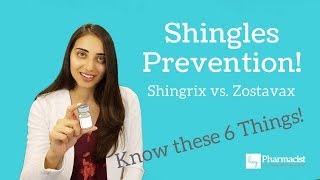 Shringrix the Shingles vaccine  6 Things to Know and vs Zostavax [upl. by Hartley]