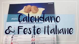 Calendario e Feste Italiane 이탈리아어 달력 amp 기념일 알아보기 [upl. by Aicilra]