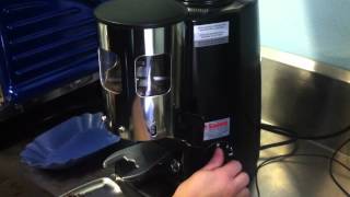 How to set a Dosage Chamber Coffee Grinder by mahalia coffee [upl. by Atival528]