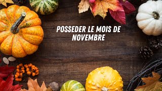 POSSEDER LE MOIS DE NOVEMBRE [upl. by Anihs97]