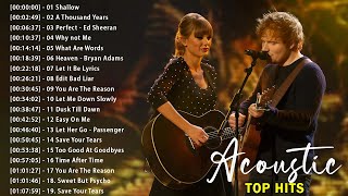 Best Acoustic Songs Collection  Acoustic 2024  The Best Acoustic Covers of Popular Songs 2024 [upl. by Cannice]