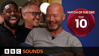 Gary Lineker Alan Shearer amp Micah Richards funniest moments  Match of the Day Top 10  Series 9 [upl. by Stelmach]