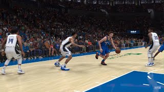 NBA 2K24 JOSH GIDDEY WITH THE TOMAHAWK DUNK OVER THE DEFENDER [upl. by Helms328]