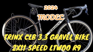 2023 TRINX CLB 33 GRAVEL BIKE 2X11 SPEED AYAW MAGPAHULI NI TRINX SA USAPANG GRAVEL BIKE ITO NABA [upl. by Newell]