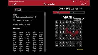 AI Solve Special Squaredle Hanukkah 2023 ASMR 5 of 8 [upl. by Swane781]