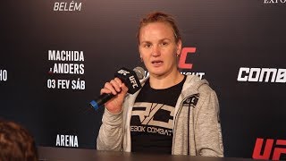 UFC Belem Valentina Shevchenko PostFight Press Conference  MMA Fighting [upl. by Gussy]