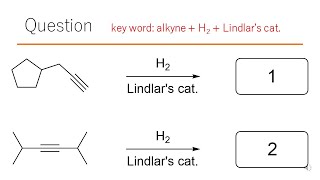 【反応】猫が出す化学の問題なのです（アルキンの反応6） [upl. by Enaz231]