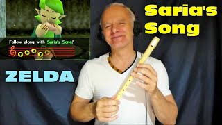 Legend of Zelda Ocarina of Time  Sarias Song Italiano English [upl. by Scornik]