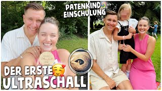 Unser ERSTER ULTRASCHALL🥰🤰 PATENKIND wird EINGESCHULT🎉😍  kobexmone [upl. by Aitnis]