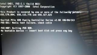 No bootable device Insert boot disk and press any key  No Booting Windows Laptop Lenovo Ideapad [upl. by Ennahoj]