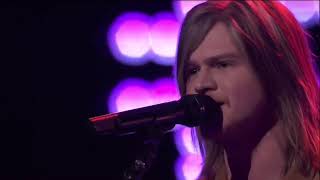 The Voice USA  Jake Haldenvang quot Powerful quot vs Royce Lovett quot Wake Me Up quot [upl. by Euqinot]