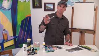 Find Out How You Can Use Acrylic Markers  Acrylic Painting  Liquitex [upl. by Rexer197]