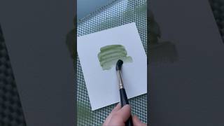 French Green Earth paint pigment handmadewatercolors [upl. by Monjan]