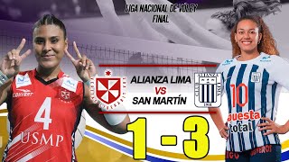 EN VIVO ALIANZA LIMA vs UNIVERSIDAD SAN MARTIN31 IGRAN FINAL DE LA LIGA NACIONAL DE VOLEY 2024 [upl. by Eidda]