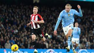 Erling Haaland continues Man City rampage in Brentford win but Arsenal get glimmer of hope [upl. by Adine]