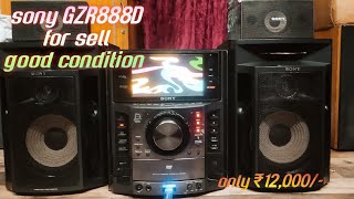 sony MHCGZR888D for sell in new condition sony sonymusicsystem forsell sonyhifi [upl. by Nnaeirrac]